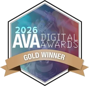 AVA Digital Awards AVA Digital Awards Gold Winner 2026